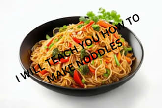 teach you how to cook noddles