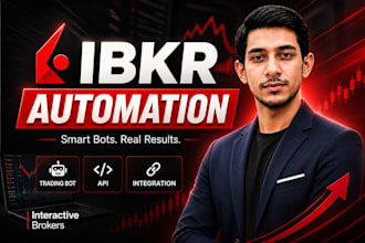 develop python ibkr trading bot tws api automation