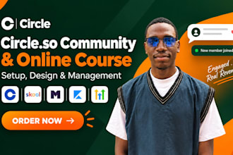 set up circle so online community skool community online course mighty network