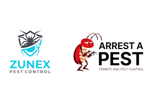 design a custom pest management and extermination company logo