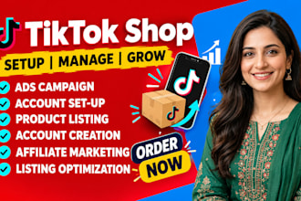 setup tiktok shop, manage tiktok shop, affiliate marketing