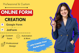 create professional jotform google forms and automated forms