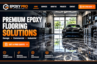 epoxy website epoxy flooring resin floor website coating flooring landing page