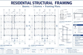 design residential structural framing plans