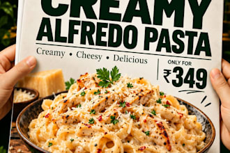 design modern restaurant food social media posts