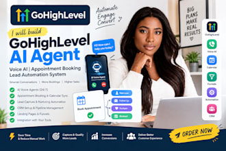 build gohighlevel ai agent voice ai appointment booking lead automation system