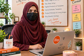 do etsy listing seo titles and tags optimization to boost sales