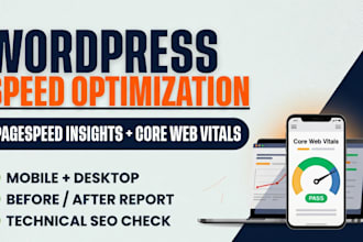 wordpress speed optimization for google pagespeed insights core web vitals spkie
