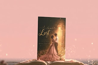 design most selling book cover children, fantacy, romance