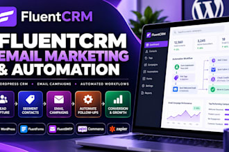 fluentcrm email marketing automation in wordpress