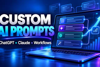 create custom chatgpt prompts for your business