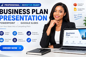 design investor ready pitchdeck powerpoint presentation google slides in 10 hour