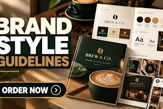 do premium brand identity kit brand style guide branding kit custom brand manual