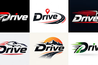 design a professional, automotive, transportation, delivery, driving drive logo