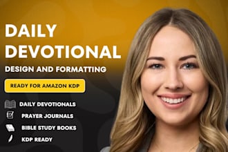 format christian books, prayer journals and devotionals for KDP