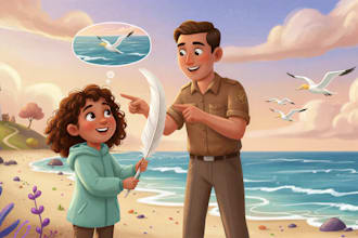 children book illustration and children book illustration
