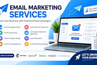 create professional email marketing campaigns and newsletter