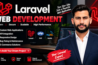 build a custom laravel web application