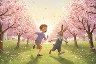 design children story book illustration and children book illustrations