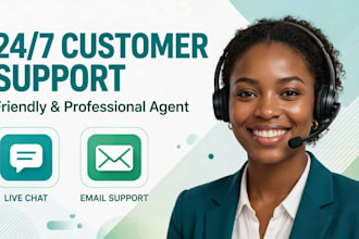 be your friendly customer chat support agent for your business