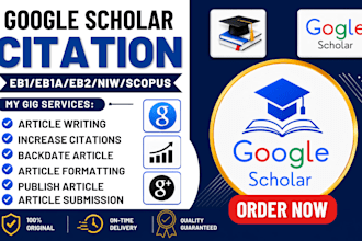 increase google scholar and scopus citations for your research articles