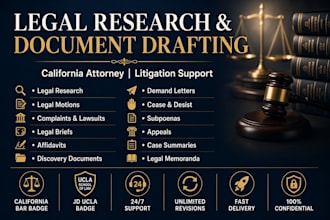 do legal research, legal writing, motions, complaints, and lawsuits