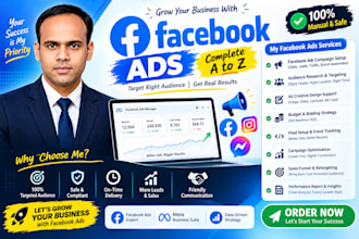 run facebook and instagram ad campaigns for sales