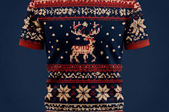 create unique halloween, christmas and seasonal t shirt designs