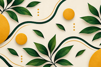 design seamless ai element patterns for your brand or print