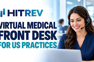 virtual medical front desk support for US practices