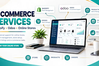 professional shopify and odoo ecommerce services