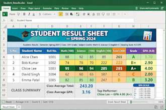 do professional microsoft excel data entry and formatting