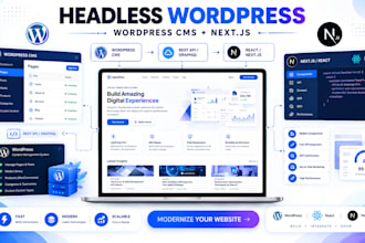 build react next js frontend with wordpress cms