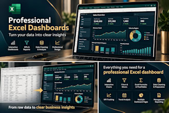 create an excel dashboard
