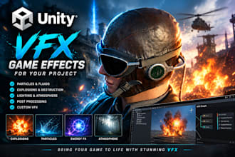 create professional unity vfx and shader graph effects