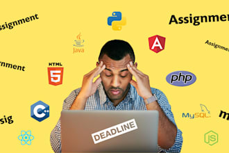 solve coding assignments, programming tasks and debug your code