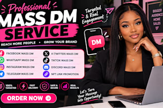 send instagram mass dm facebook mass dm discord mass dm telegram dms mass dm