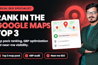 do local SEO for google maps ranking and map pack