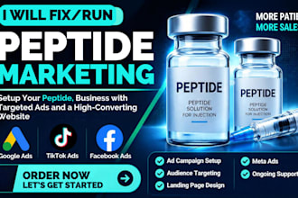 fix peptide marketing peptide ads peptide facebook ads peptide meta ads peptide
