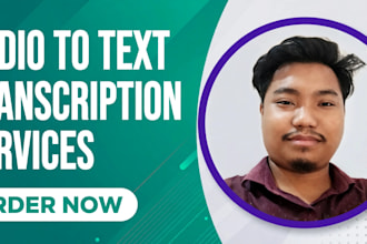 audio to text transcription