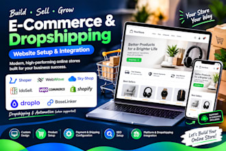 build polish shoper webwave skyshop idosell woocomerce shopify baselinker store