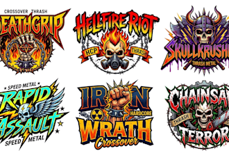 do slamming brutal death slam metal goregrind deathcore logo