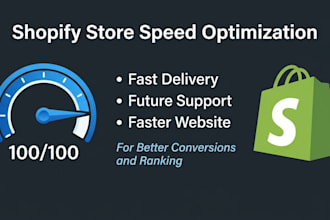 optimize shopify speed and boost store performance score