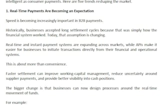 write fintech explainer articles