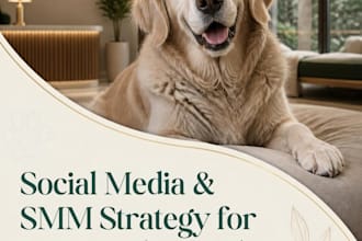 manage social media and create pet industry marketing strategy