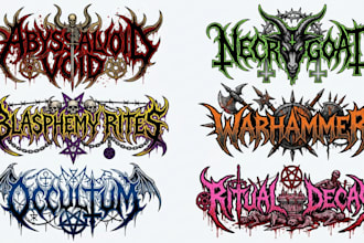 do occult doom, funeral doom, gothic doom and dark logo