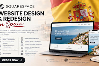 do spain squarespace website design, redesign squarespace spanish, sqaurespace