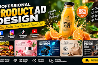 create professional product ads and social media visuals