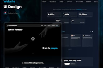 design a figma website UI for communities and organizations