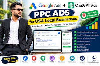 google ads specialist for plumbers, roofers also ads for usa local business